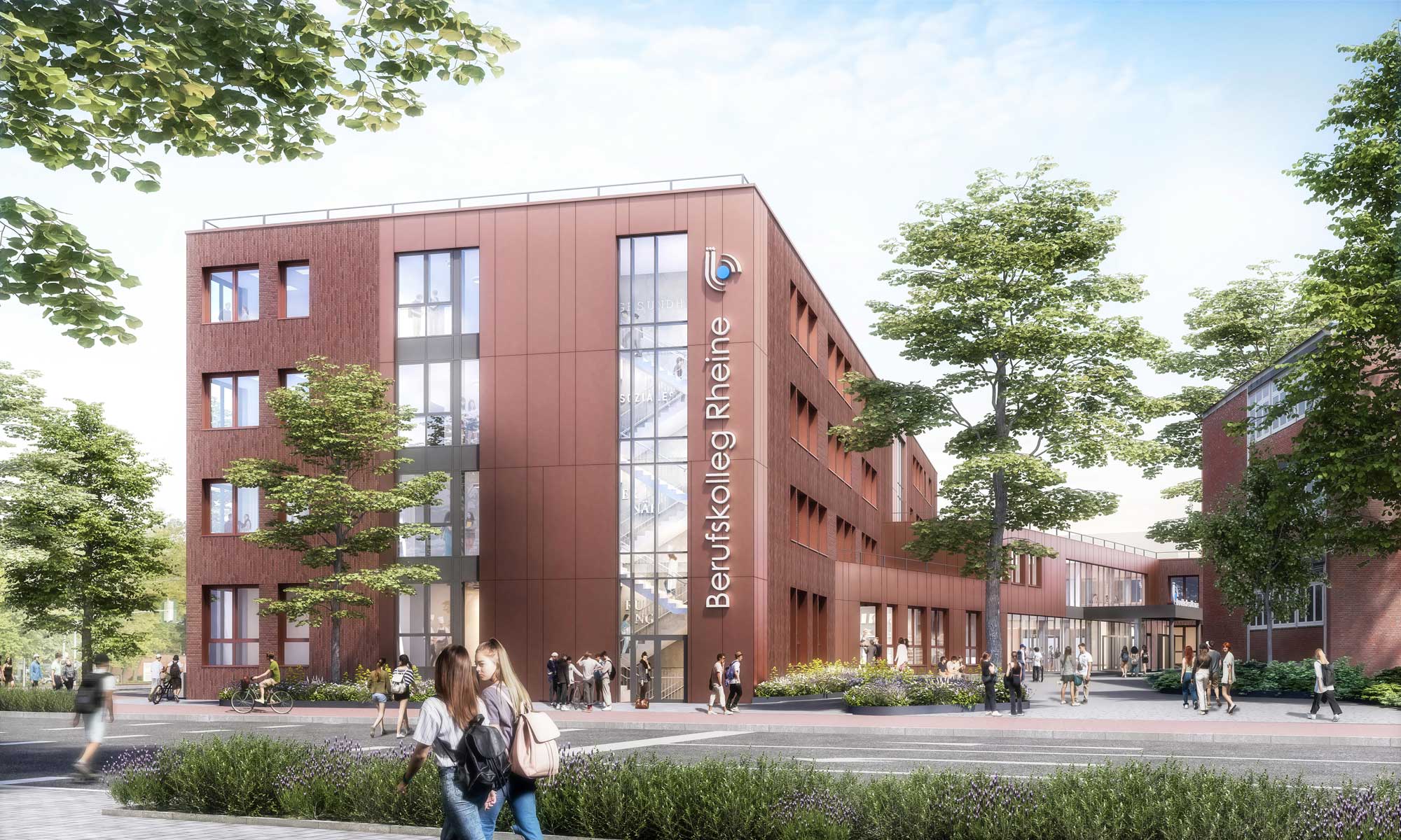 abj Architekt:innen - New Building Berufskolleg Rheine